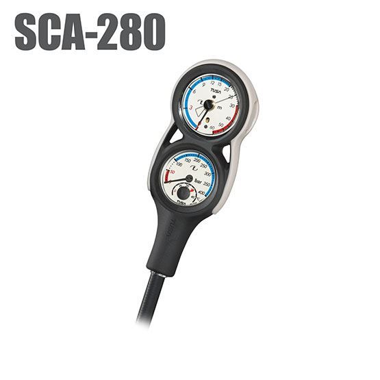 SCA-280 ZWEIERKONSOLE mit Tiefenmesser & Finimeter