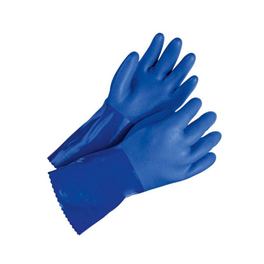 Drygloves PVC Blau mit Innenfutter